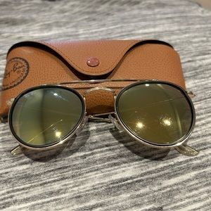 Ray ban round double bridge sunglasses.